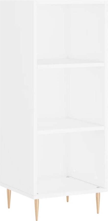 VidaXL -Dressoir-34 5x32 5x90-cm-bewerkt-hout-wit - Foto 6