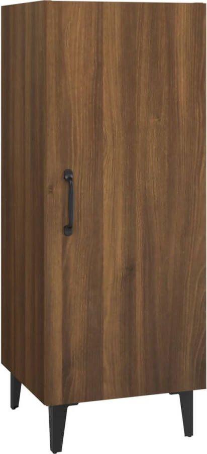 VidaXL -Dressoir-34 5x34x90-cm-bewerkt-hout-bruineikenkleurig - Foto 2