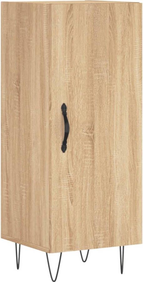 VidaXL -Dressoir-34 5x34x90-cm-bewerkt-hout-sonoma-eiken - Foto 3