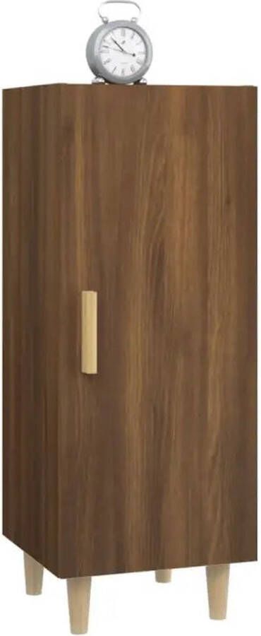 VidaXL -Dressoir-34 5x34x90-cm-bewerkt-hout-zwart - Foto 6