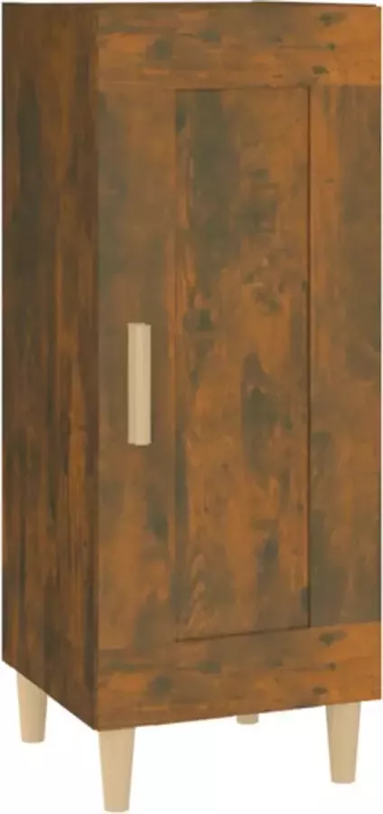 VidaXL -Dressoir-34 5x34x90-cm-bewerkt-hout-gerookt-eiken - Foto 5