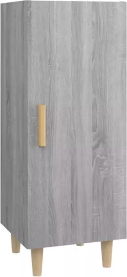 VidaXL -Dressoir-34 5x34x90-cm-bewerkt-hout-grijs-sonoma-eikenkleurig - Foto 7