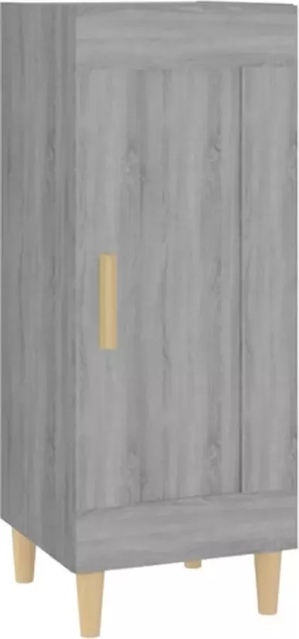 Prolenta Premium INFIORI Dressoir 34 5x34x90 cm bewerkt hout grijs sonoma eikenkleurig - Foto 20