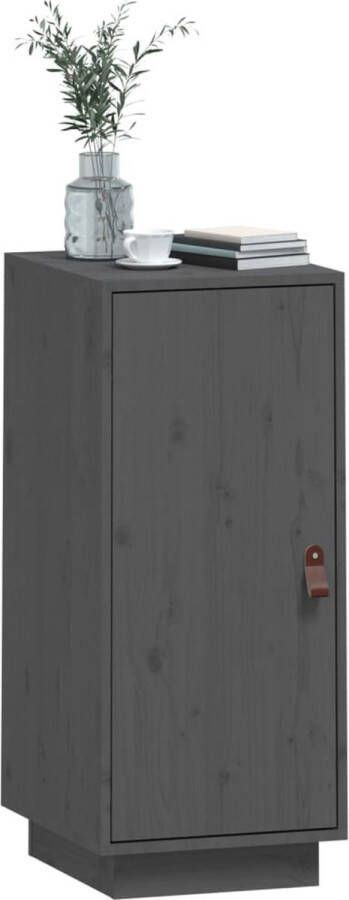 VidaXL -Dressoir-34x40x75-cm-massief-grenenhout-honingbruin - Foto 4