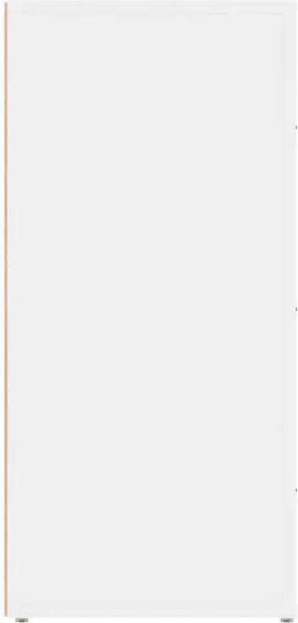 VidaXL -Dressoir-40x33x70-cm-bewerkt-hout-wit - Foto 3