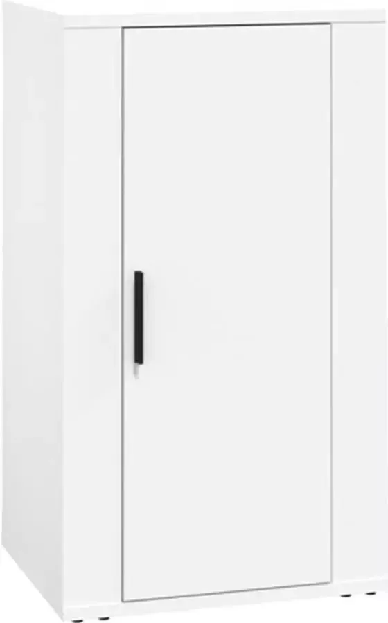 VidaXL -Dressoir-40x33x70-cm-bewerkt-hout-wit - Foto 3