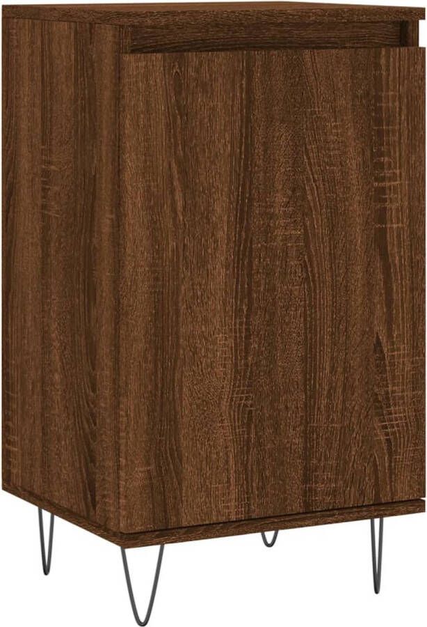 VidaXL -Dressoir-40x35x70-cm-bewerkt-hout-bruineikenkleurig - Foto 6