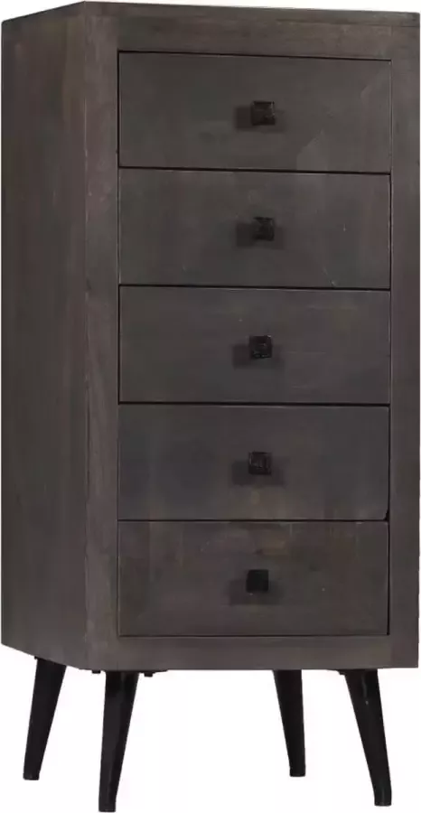 VidaXL -Dressoir-40x40x91-cm-massief-mangohout - Foto 2