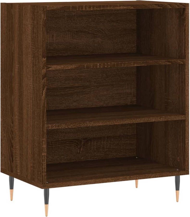 VidaXL -Dressoir-57x35x70-cm-bewerkt-hout-bruineikenkleurig