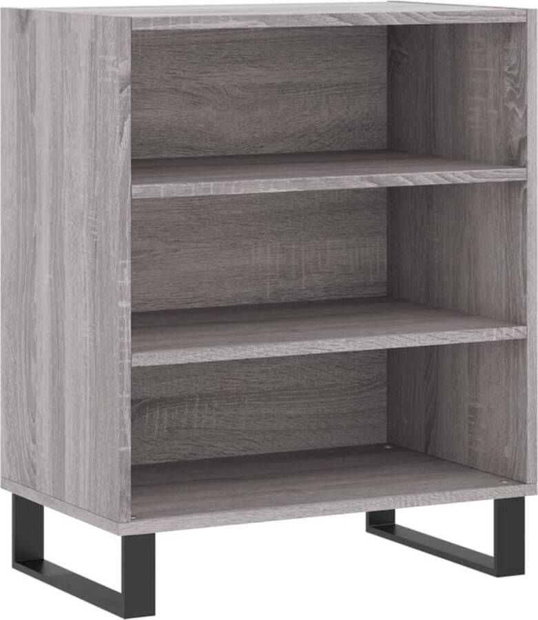 VidaXL -Dressoir-57x35x70-cm-bewerkt-hout-grijs-sonoma-eikenkleurig - Foto 6