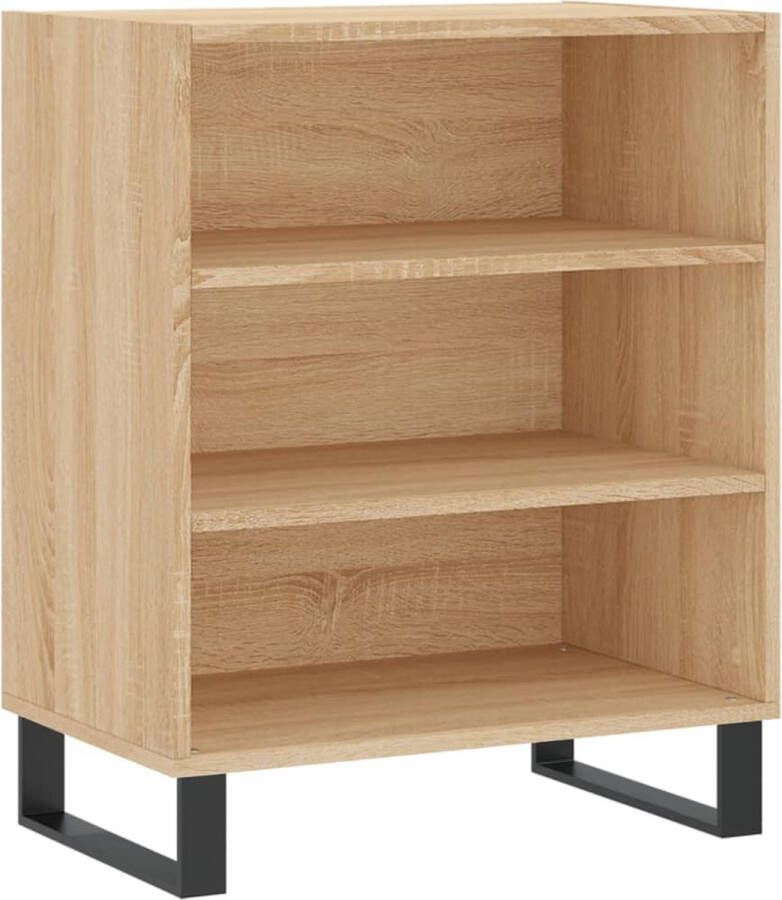 VidaXL -Dressoir-57x35x70-cm-bewerkt-hout-sonoma-eikenkleurig - Foto 5