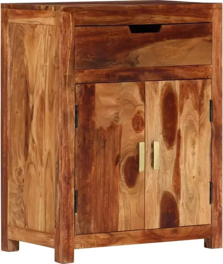 VidaXL Dressoir 58 5x35x75 5 cm massief acaciahout