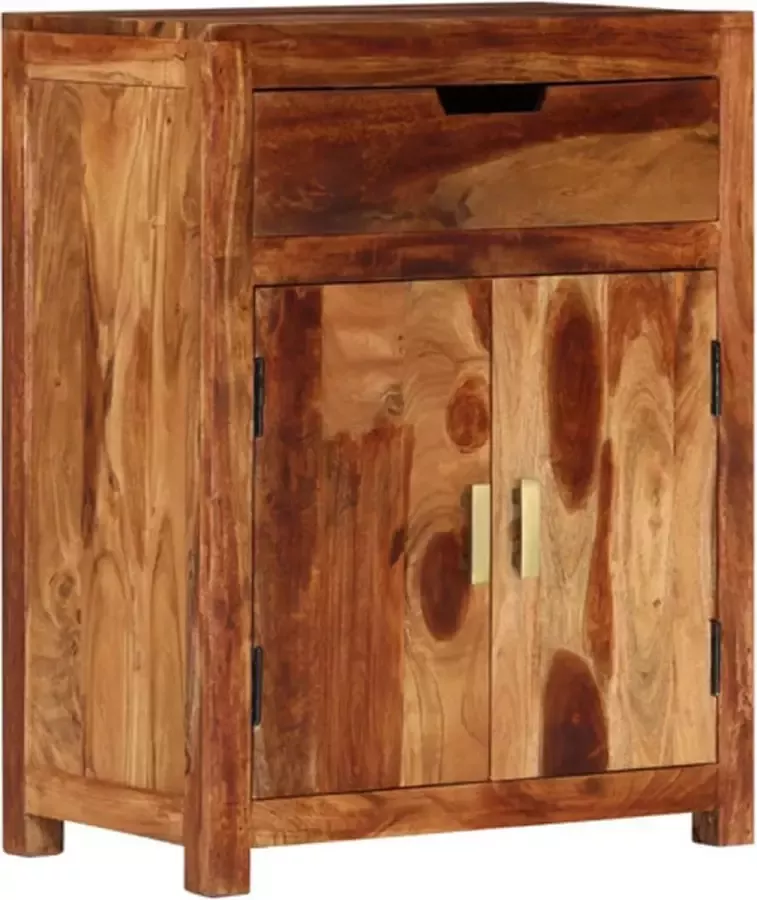 VidaXL -Dressoir-58 5x35x75 5-cm-massief-acaciahout - Foto 2