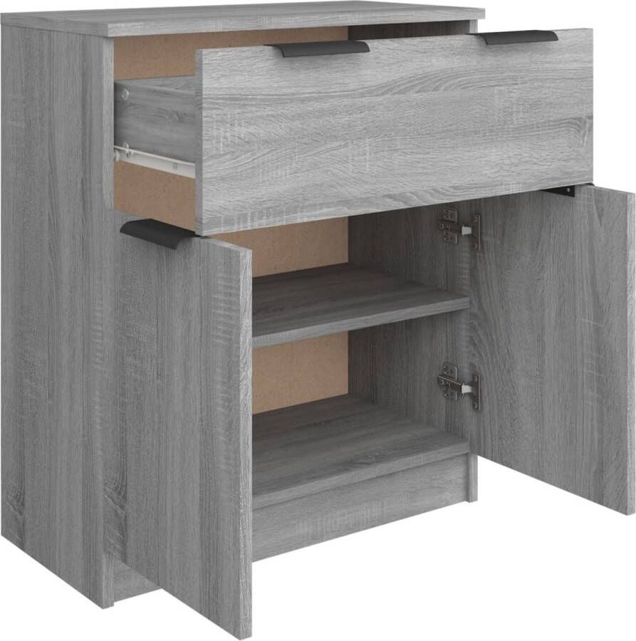 VidaXL -Dressoir-60x30x70-cm-bewerkt-hout-grijs-sonoma-eikenkleurig