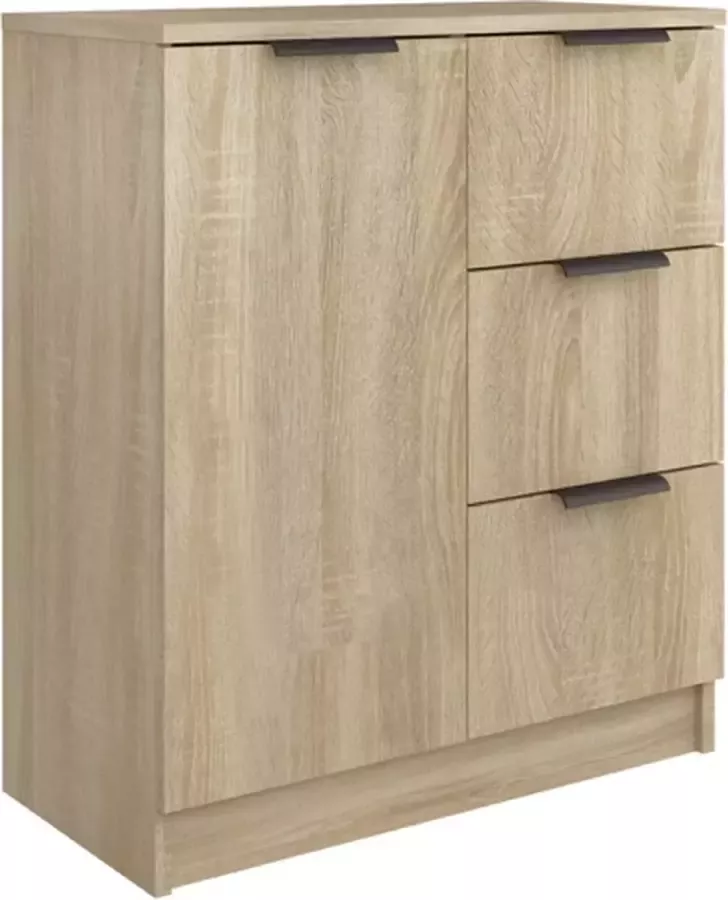 VidaXL -Dressoir-60x30x70-cm-bewerkt-hout-sonoma-eikenkleurig - Foto 4