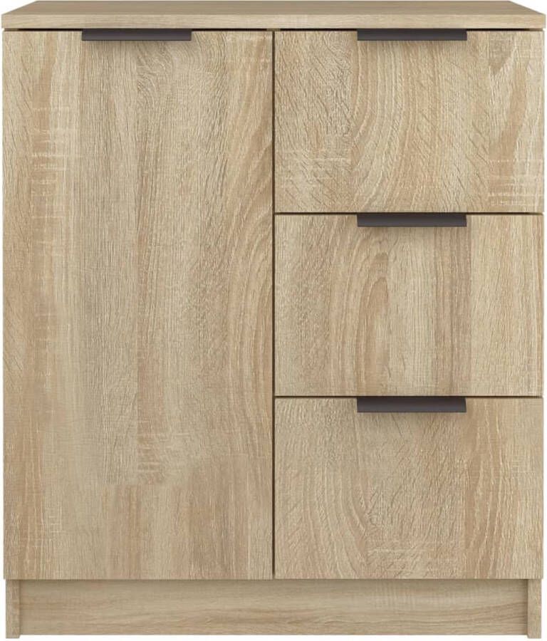 VidaXL -Dressoir-60x30x70-cm-bewerkt-hout-sonoma-eikenkleurig - Foto 3