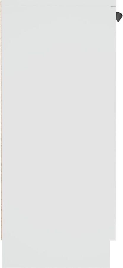 VidaXL -Dressoir-60x30x70-cm-bewerkt-hout-wit - Foto 3