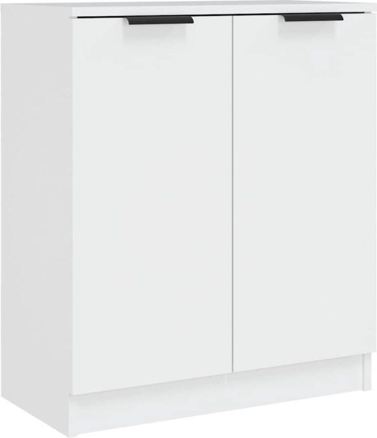 VidaXL -Dressoir-60x30x70-cm-bewerkt-hout-wit - Foto 2
