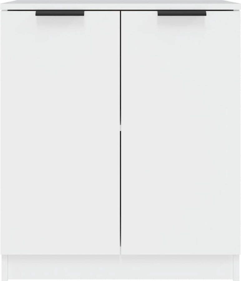 VidaXL -Dressoir-60x30x70-cm-bewerkt-hout-wit - Foto 4