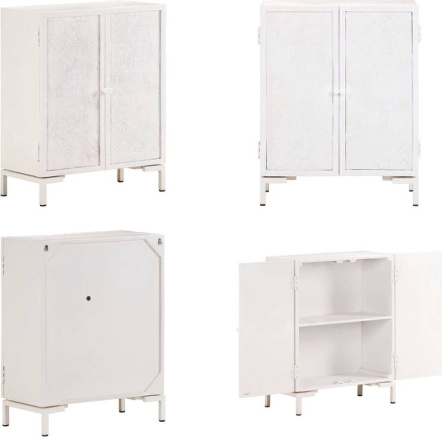 VidaXL Dressoir 60x30x76 cm massief mangohout Dressoir Dressoirs Kast Kasten
