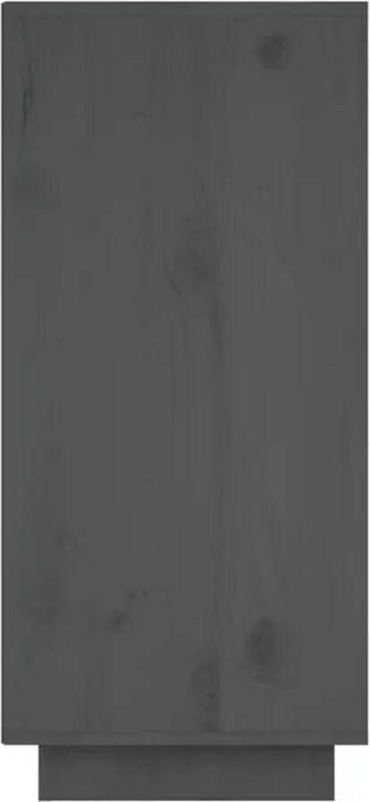 VidaXL -Dressoir-60x34x75-cm-massief-grenenhout-grijs - Foto 3