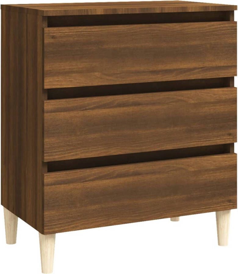 VidaXL -Dressoir-60x35x69-cm-bewerkt-hout-bruineikenkleurig