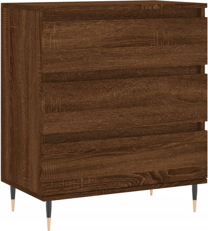 VidaXL -Dressoir-60x35x70-cm-bewerkt-hout-bruineikenkleurig - Foto 5