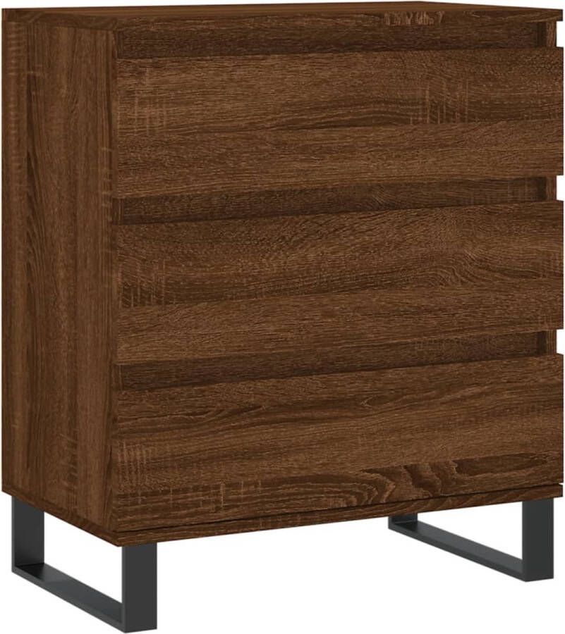 VidaXL -Dressoir-60x35x70-cm-bewerkt-hout-bruineikenkleurig - Foto 6