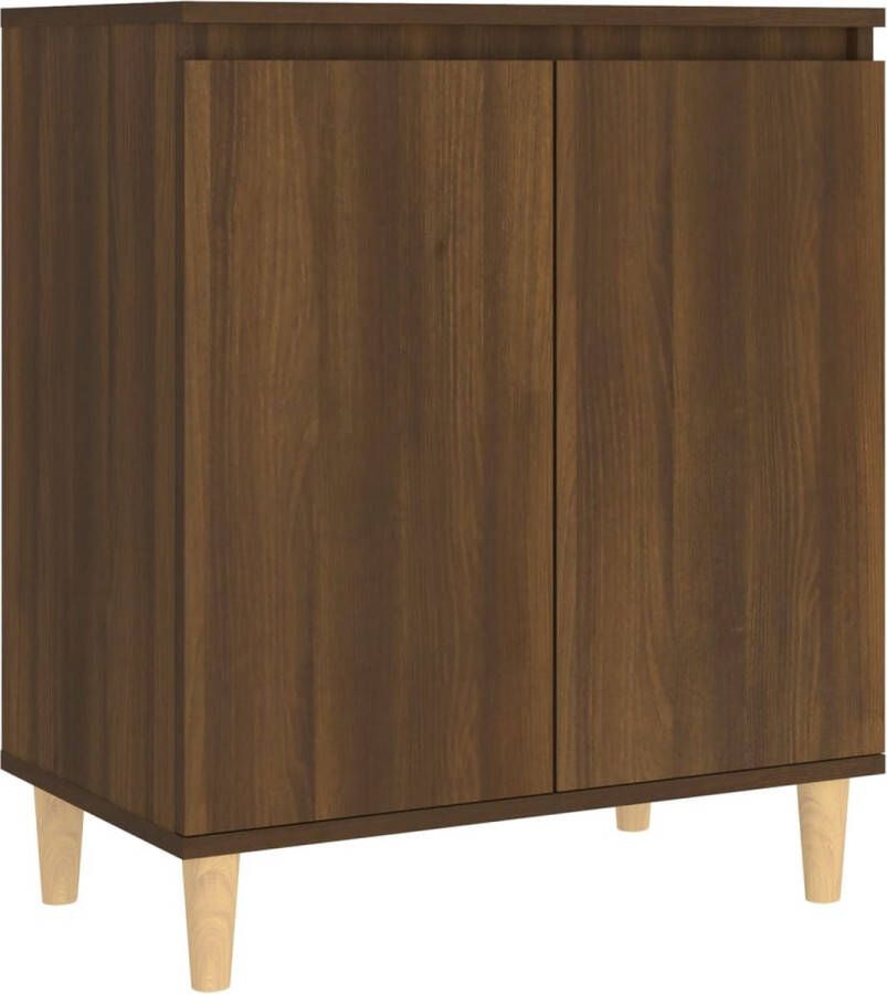 VidaXL -Dressoir-60x35x70-cm-bewerkt-hout-bruineikenkleurig - Foto 19