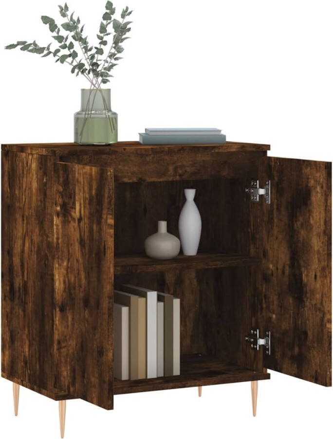VidaXL -Dressoir-60x35x70-cm-bewerkt-hout-gerookt-eikenkleurig - Foto 14