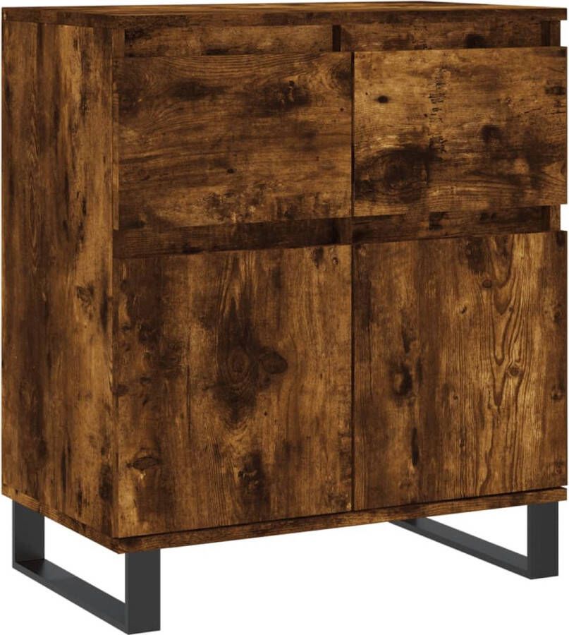 VidaXL -Dressoir-60x35x70-cm-bewerkt-hout-gerookt-eikenkleurig - Foto 16