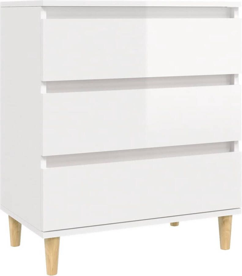 VidaXL -Dressoir-60x35x70-cm-bewerkt-hout-hoogglans-wit - Foto 20