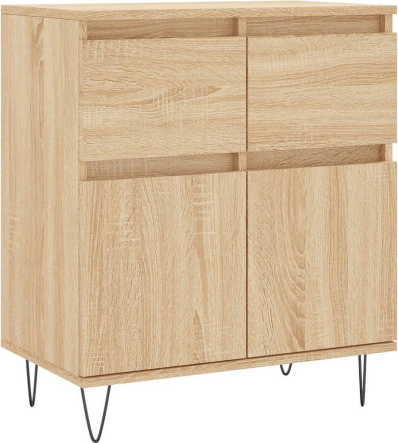 VidaXL -Dressoir-60x35x70-cm-bewerkt-hout-sonoma-eikenkleurig - Foto 5