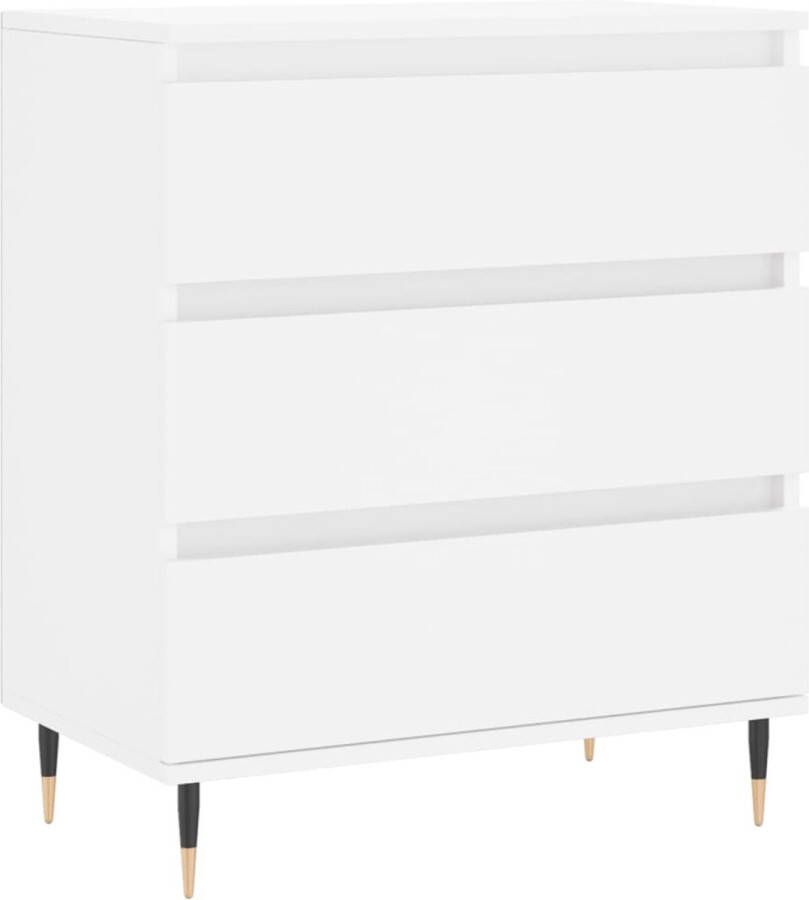 VidaXL -Dressoir-60x35x70-cm-bewerkt-hout-wit - Foto 5