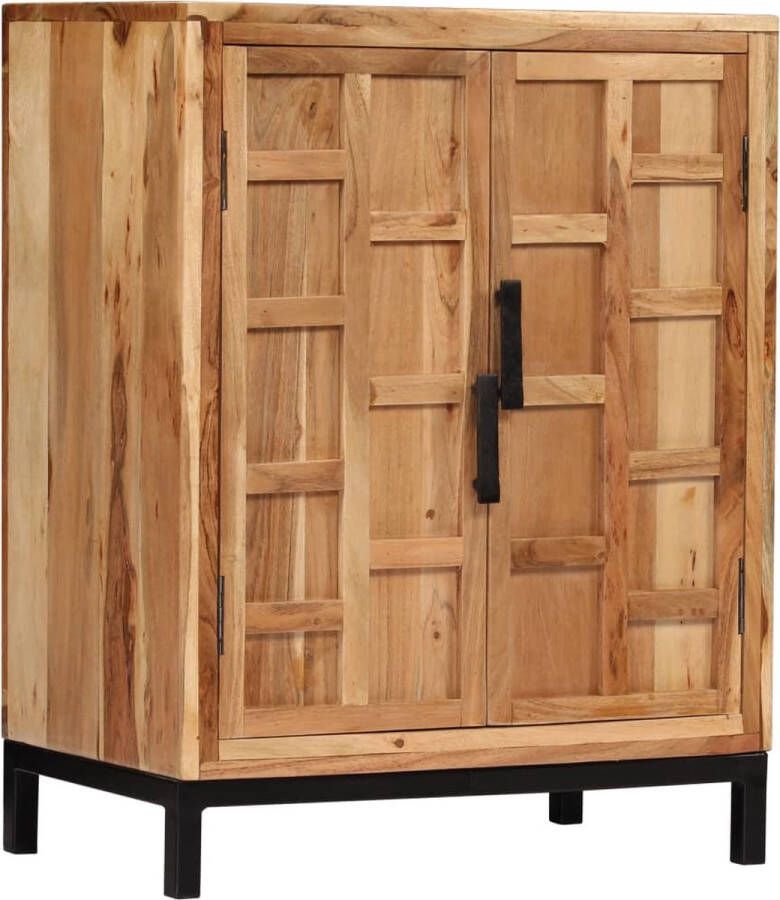 VidaXL Dressoir 60x35x76 cm acaciahout bruin Dressoir Meubels Salontafel Tv-stand Opbergkast