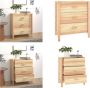 VidaXL Dressoir 62x38x70 cm bewerkt hout Dressoir Dressoirs Kast Wandkast - Thumbnail 2