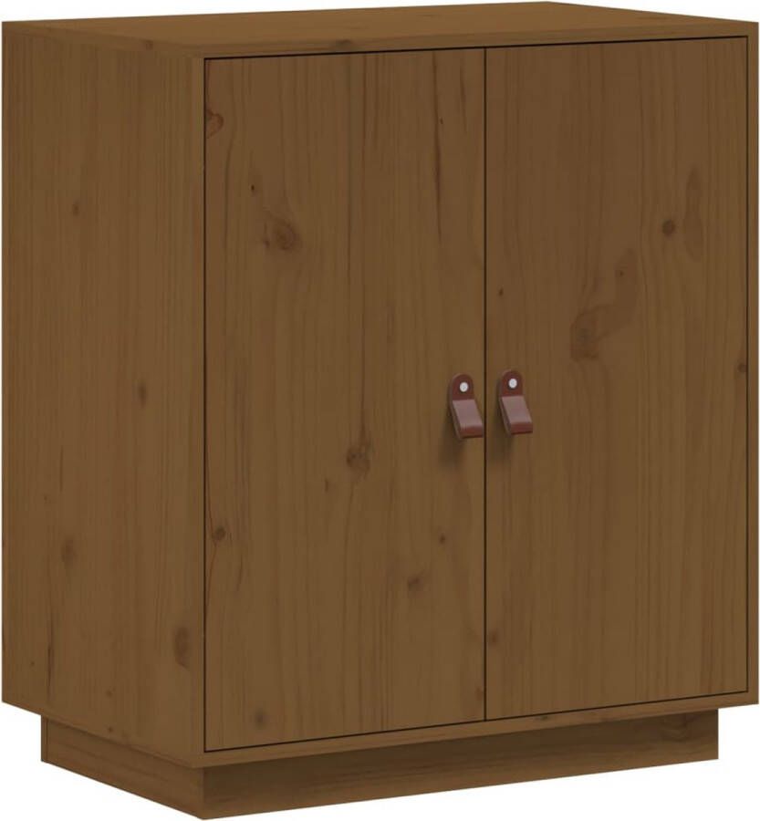 VidaXL Dressoir Massief Grenenhout Honingbruin Dressoir Houten Dressoir Grenenhout Dressoir Vintage Dressoir Salontafel - Foto 2