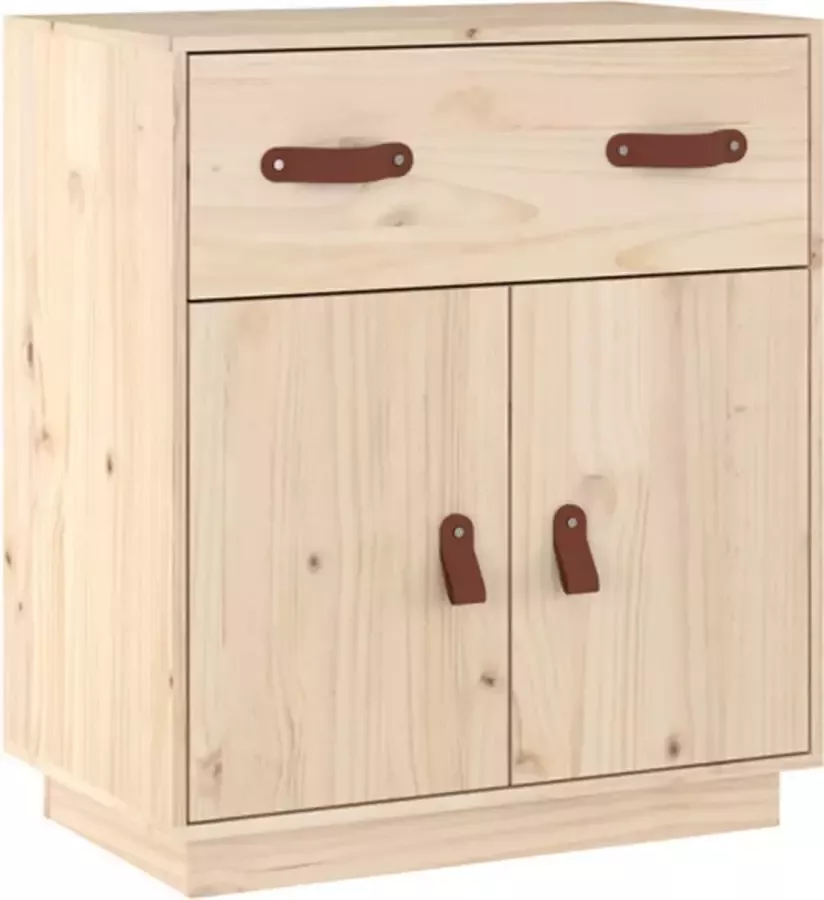 VidaXL -Dressoir-65 5x40x75-cm-massief-grenenhout - Foto 2