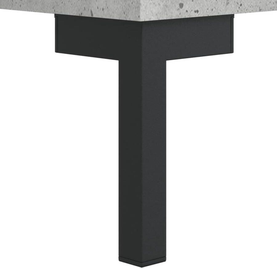 VidaXL -Dressoir-69 5x34x90-cm-bewerkt-hout-betongrijs - Foto 5
