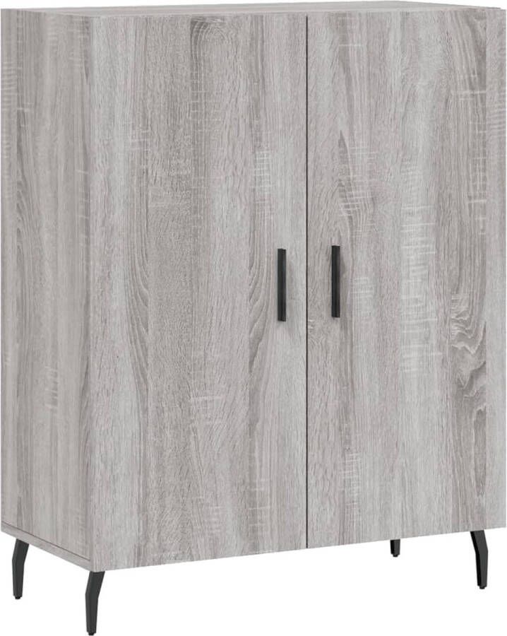 Prolenta Premium INFIORI Dressoir 69 5x34x90 cm bewerkt hout grijs sonoma eikenkleurig - Foto 11