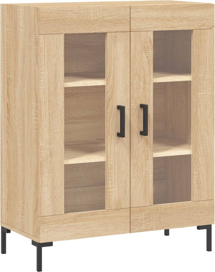 VidaXL -Dressoir-69 5x34x90-cm-bewerkt-hout-sonoma-eikenkleurig - Foto 4