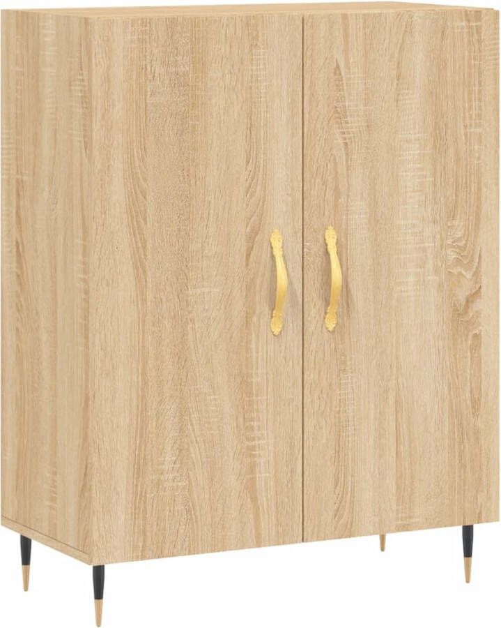 Prolenta Premium INFIORI Dressoir 69 5x34x90 cm bewerkt hout sonoma eikenkleurig - Foto 17