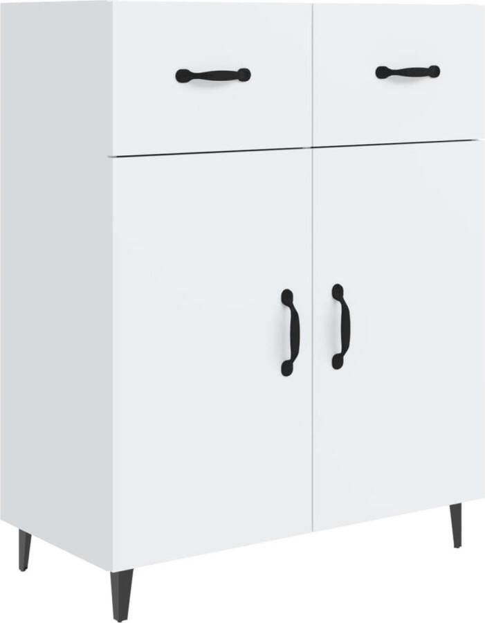 VidaXL -Dressoir-69 5x34x90-cm-bewerkt-hout-wit - Foto 19