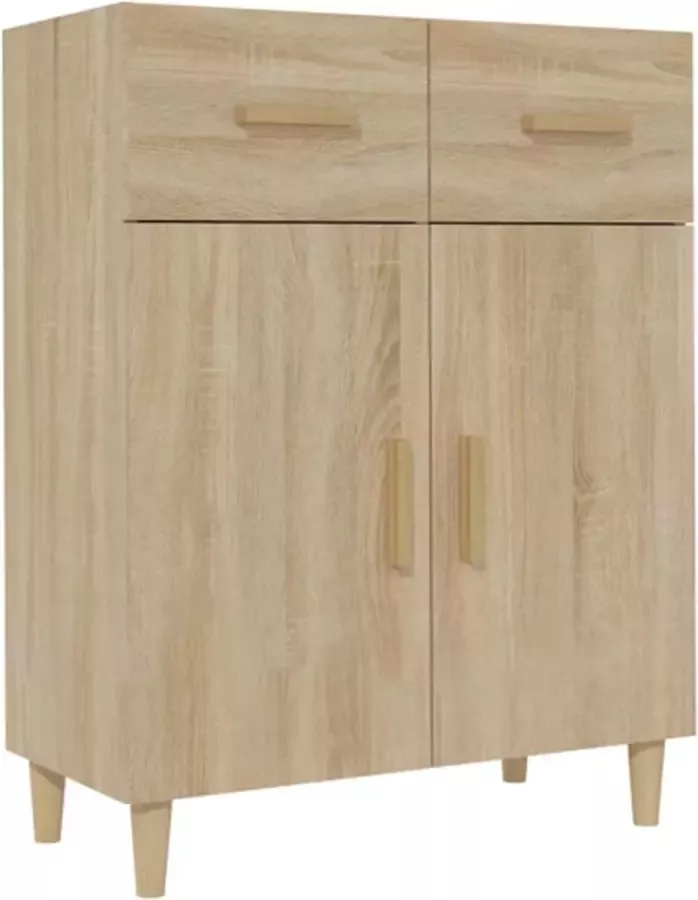 VidaXL -Dressoir-69 5x34x89-cm-bewerkt-hout-sonoma-eikenkleurig - Foto 4