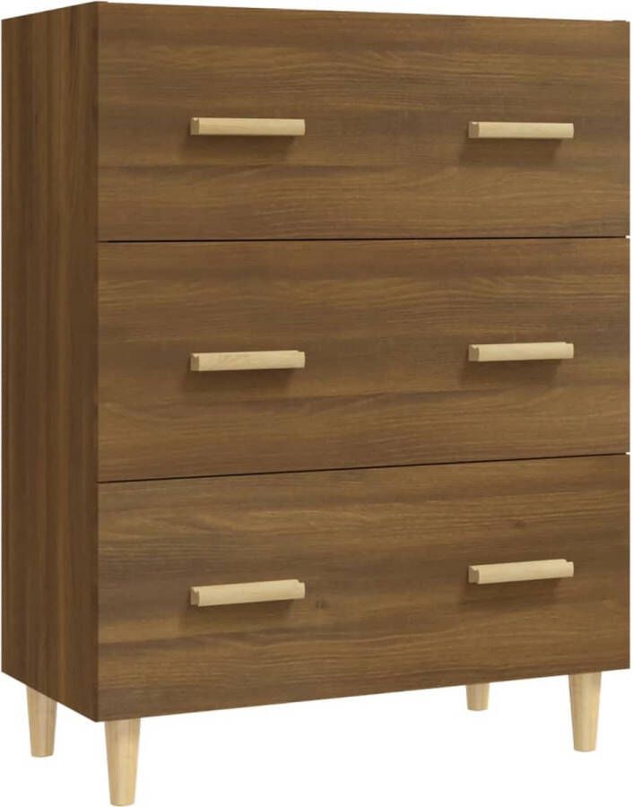 VidaXL -Dressoir-70x34x90-cm-bewerkt-hout-bruineikenkleurig