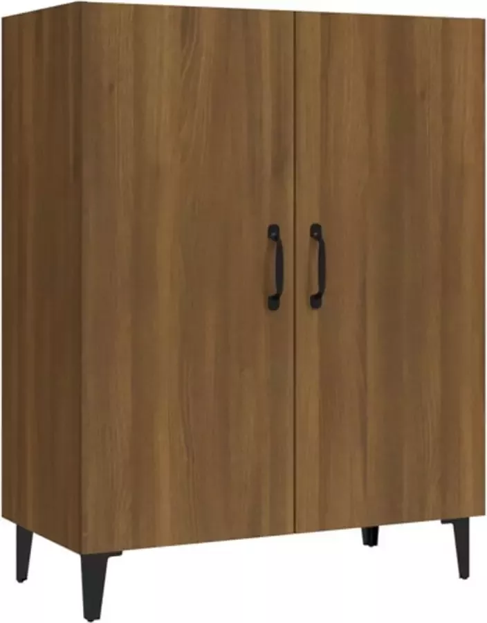 VidaXL -Dressoir-70x34x90-cm-bewerkt-hout-bruineikenkleurig - Foto 3