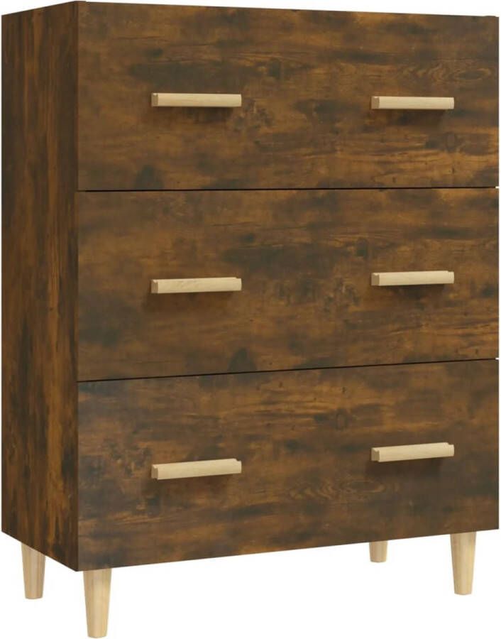 VidaXL -Dressoir-70x34x90-cm-bewerkt-hout-gerookt-eikenkleurig