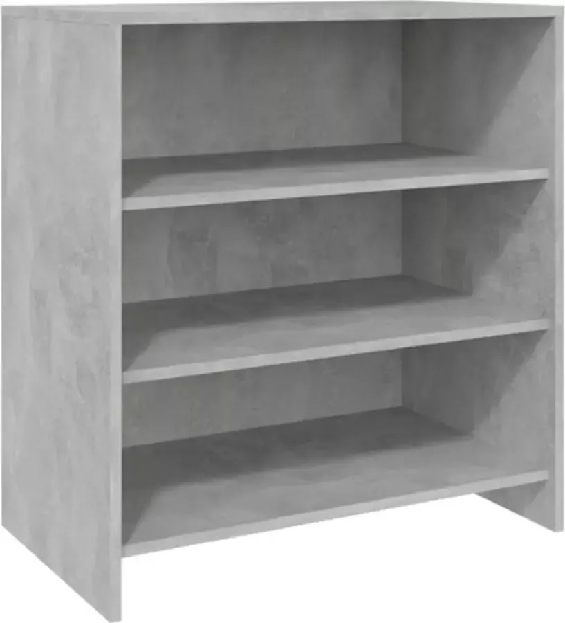 VidaXL Dressoir 70x40 5x75 cm bewerkt hout betongrijs - Foto 3