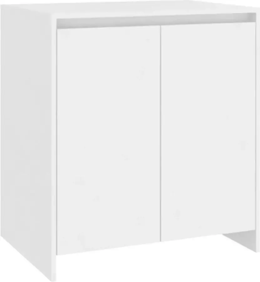 VidaXL -Dressoir-70x41x75-cm-bewerkt-hout-wit - Foto 3