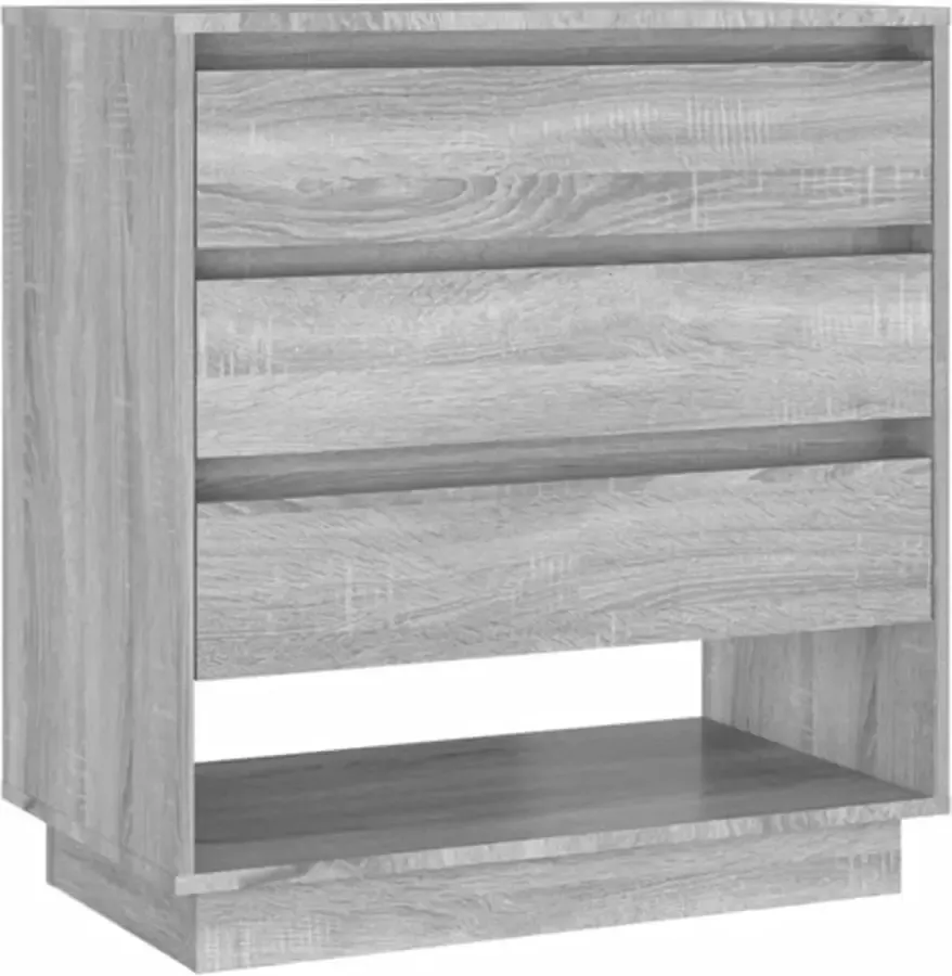 VidaXL -Dressoir-70x41x75-cm-bewerkt-hout-grijs-sonoma-eikenkleurig - Foto 2